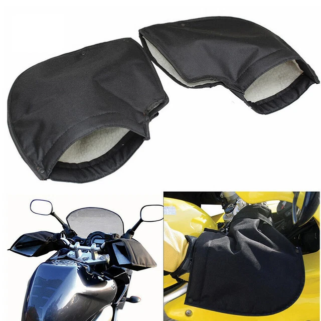 Scooter Gloves Waterproof Motorcycle Gloves Snowmobile ATV Handlebar Hand Warmer