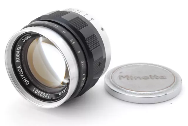 【N MINT+++】Minolta chiyoko 5cm 50mm f/1.8 l39 ltm Leica l screw mount From JAPAN