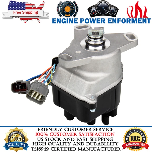 Ignition Distributor For Acura Honda B16A B16A2 B18C DOHC VTEC TD44U& TD68U OBD1