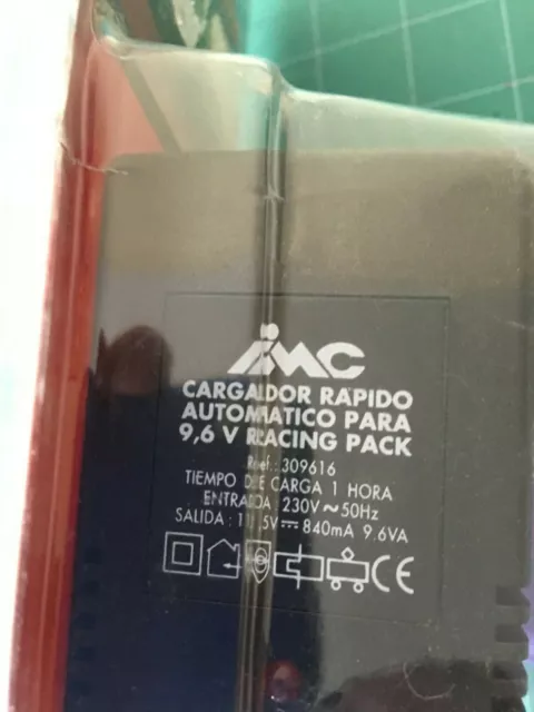 IMC NIKKO CARGADOR DE BATERIAS 220V-50Hz SALIDA 9V-840mA 7,6VA VER FOTO 2