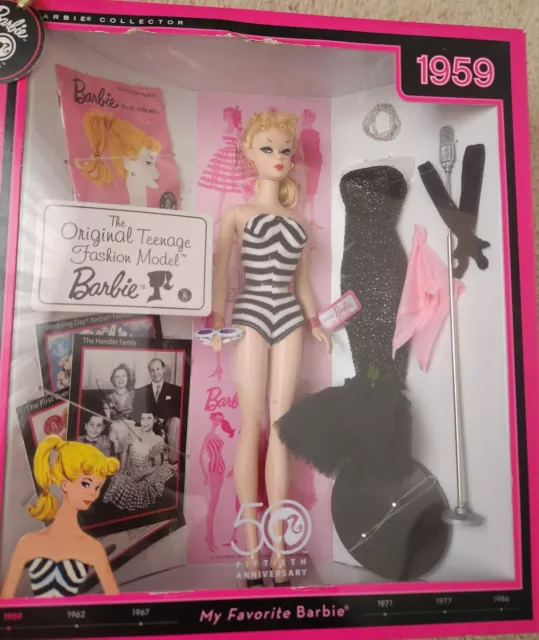 2008 - My Favorite Barbie 50th Anniversary of the 1959 Barbie - NIB