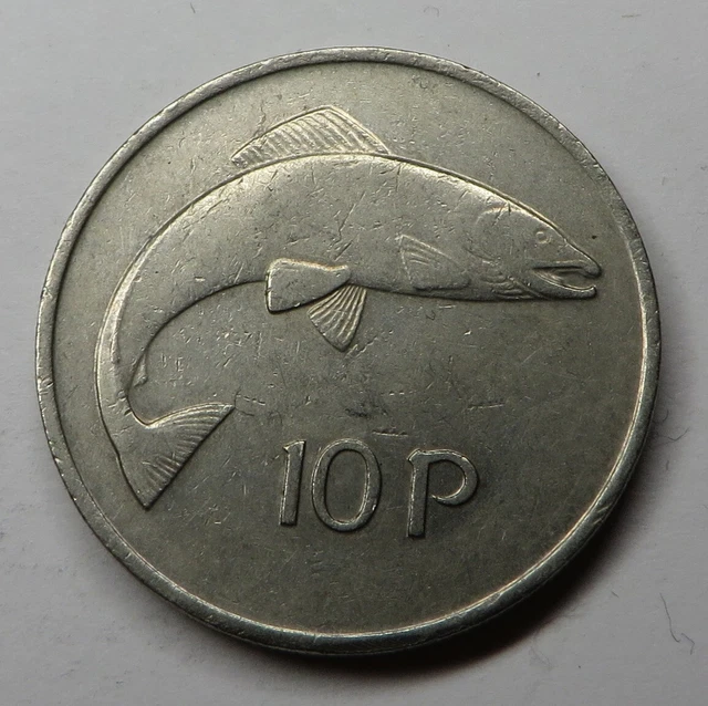 Ireland Republic 10 Pence 1980 Copper-Nickel KM#23