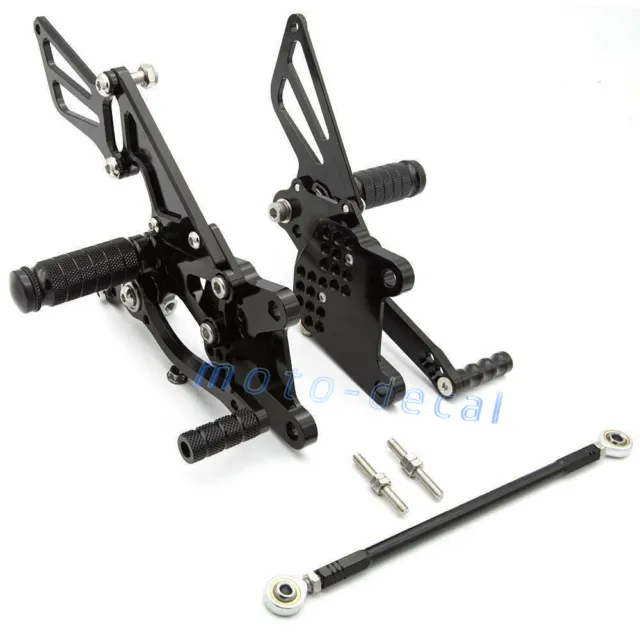 CNC Rearset Footrest Foot Pegs Pedals Shifter For 2006-2010 Ninja ZX10R ZX1000E
