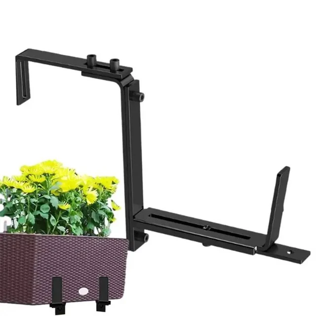 Portavaso Da Davanzale Regolabile VidaXL - Supporto Oro Per Piante Con Morsetto, Ideale Per Finestre Accessori Giardinaggio - Foto 2