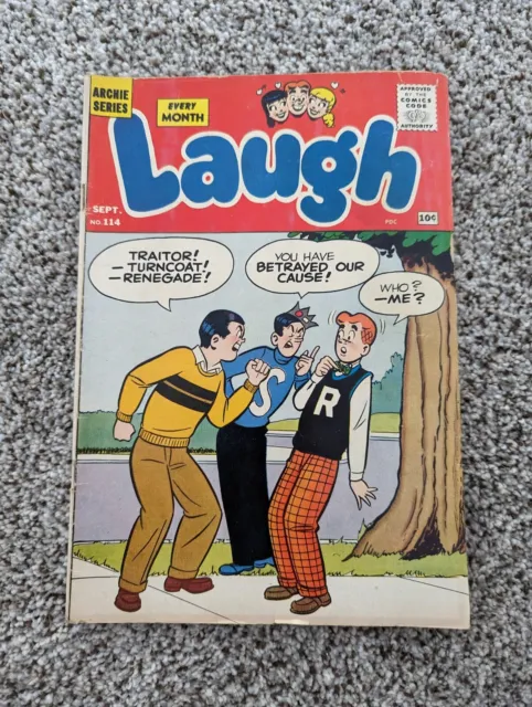 Laugh #114 (1946 Series) Archie Comics FN