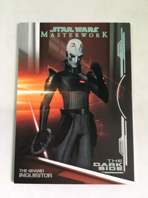 2019 Topps Star Wars Masterwork The Dark Side #DS-3 The Grand Inquisitor