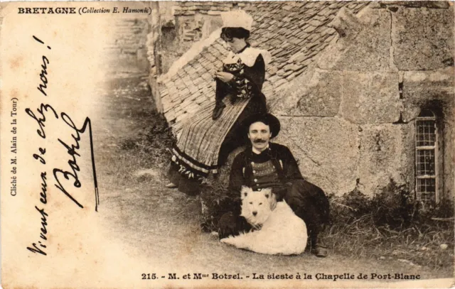 CPA Folklore Penvénan M. et Mme Botrel Chapelle de Port-Blanc (1277908)