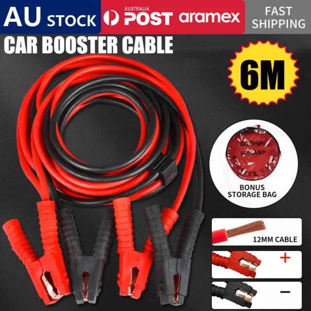 6M 3000AMP Jumper Leads  Heavy Duty Truck Car Start Battery Jump Booster Cables 2