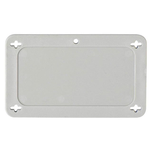 BRADY 87698 Blank Tag,Plstc,2 1/5in H,3 5/7in W,Gray