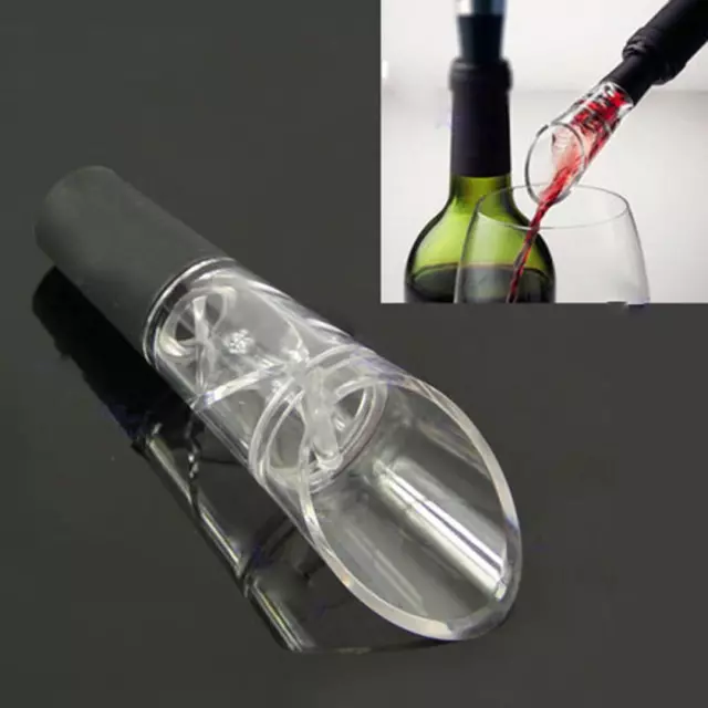 3x Magic Red Wine Aerator Pour Spout Bottle Stopper Decanter Pourer Aerating AU