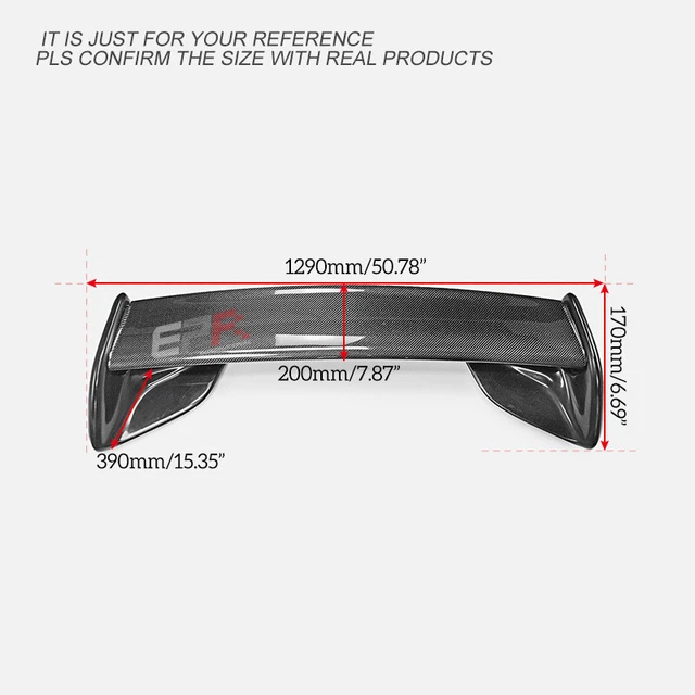 FOR RX7 FD3S Kouki Rear Spoiler Wing 99 Spec Series 6 7 Carbon + frp ...