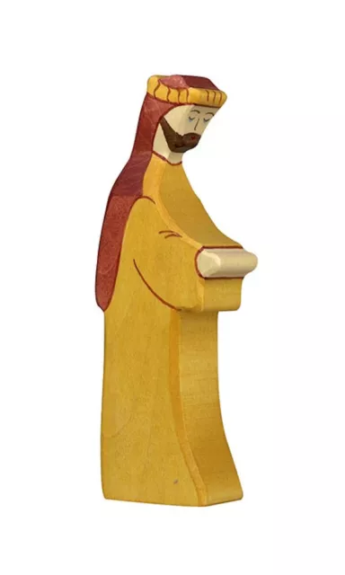 JOSEF Nr 2 von Holztiger Krippenfigur Weihnachtskrippe Heilige drei Könige Holz