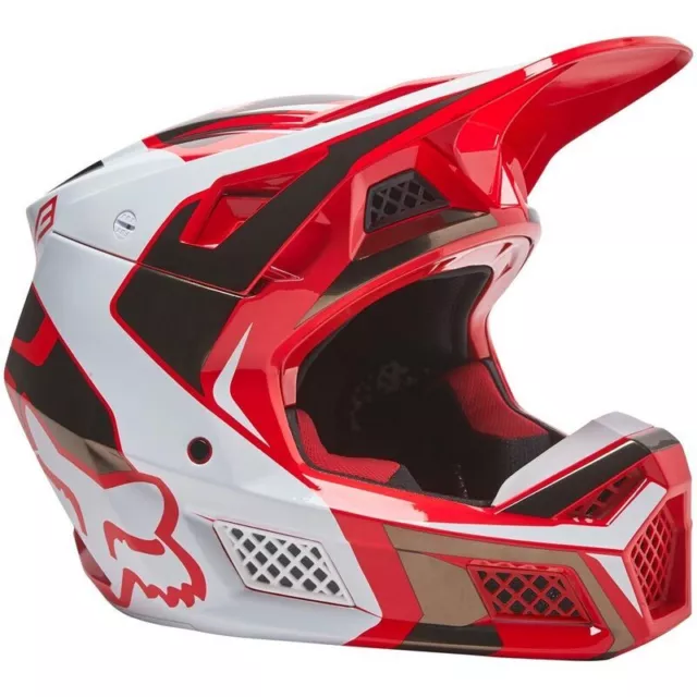 NEW Fox V3 RS Mirer FLO Red MIPS Dirt Bike Helmet