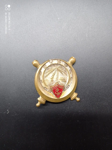 Insigne Bizerte Tunisie Française – BG4509 – Décoration Militaire