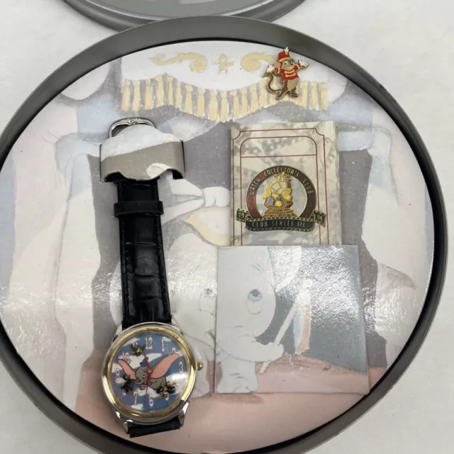 1994 Fossil DS-105 Disney Collectors Club Watch Series III Dumbo NIB 1994 Fossil DS-105 Disney Collectors Club Watch Series III Dumbo NIB