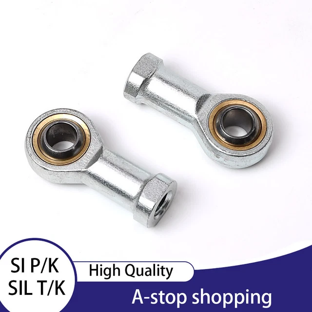 SI P/K - SIL T/K canna maschio/femmina giunto cuscinetto occhi pesce - tutte le taglie M3-M30