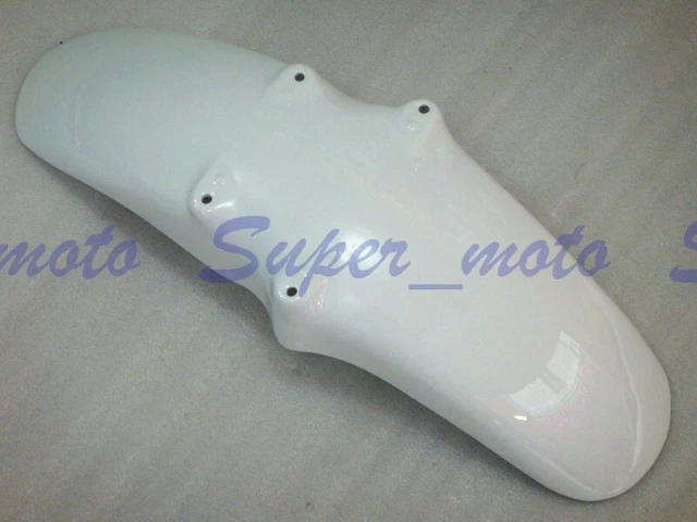 Front Fender Mudguard Fairing Plastic For Honda VFR400 R V4 NC30 1988-1992 White