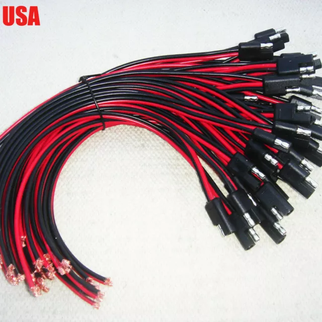 10X DC Power Cable For Motorola Repeater Mobile Radio CDM1250 GM300 GM3188 A228