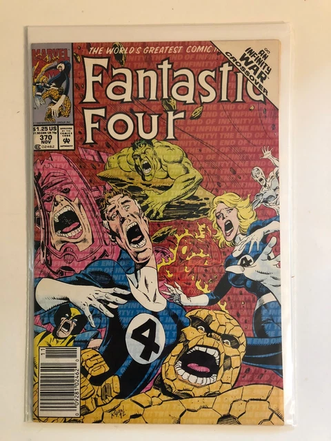 Marvel Comics Fantastic Four # 370 An Infinity War Crossover