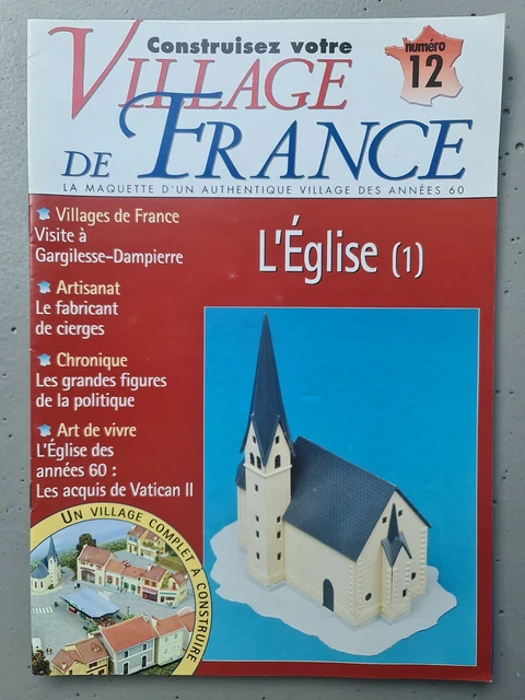 Village De France Ho Maquette La Maison Presse Train N° 36 Et 37 Neuf A