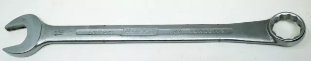 HAZET 600 Very Large 1 5/16" SAE Combination Wrench Vintage W Germany 16" Length