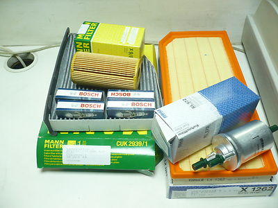 KIT Di Servizio Per VW Golf MK4 1.6 16 V ATN AUS Olio Filtro dell'aria 1J 2000-2005 