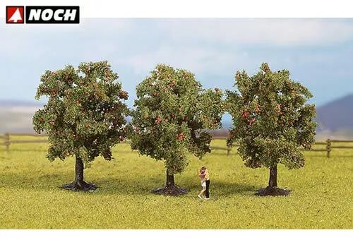 Alberi di mele 8 cm (3 pz) HO-TT NH25113 - noch modellismo 2