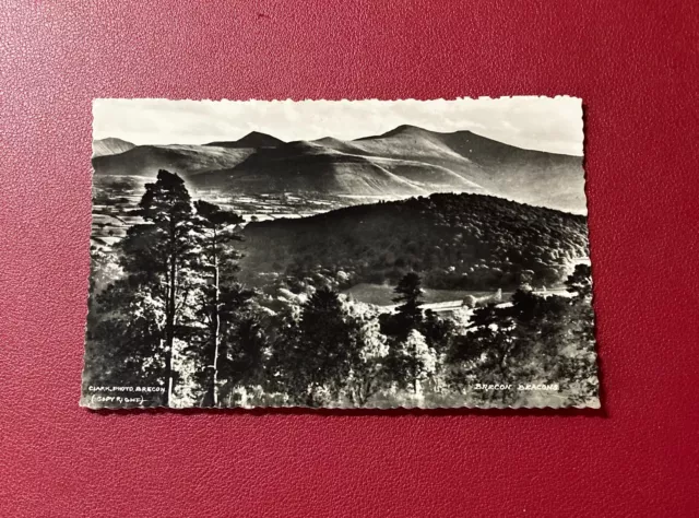 Clark Photo Brecon. Brecon Beacons Real Photo Postcard C(61) 