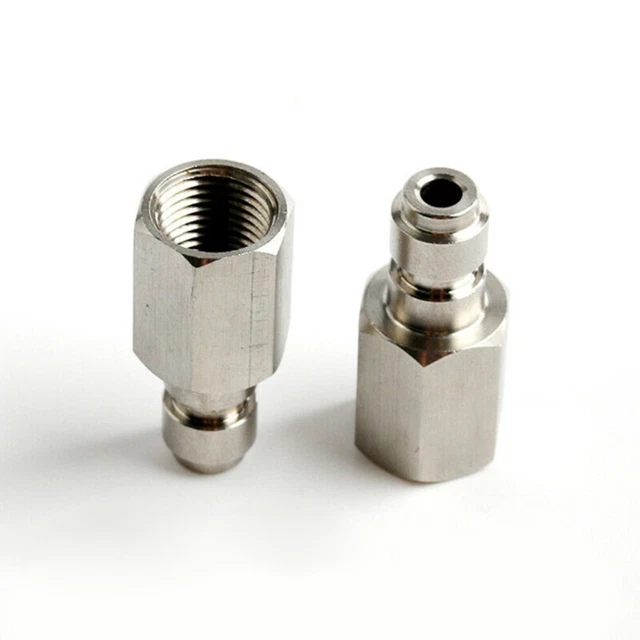 RACCORDS HAUT DE gamme PCP Quick Disconnect mâle et femelle 8 mm 1/8