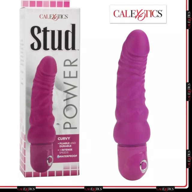 Fallo_Vibrator Realistico Power Stud Curvy Pink Sexy Toys Vibe Dong Anal Pussy