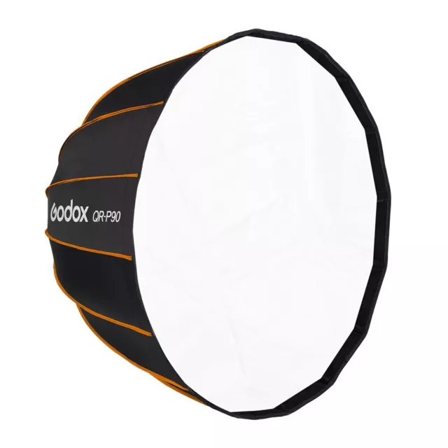 Godox QR-P90 90CM Speedlite Tragbare Regenschirm Softbox Outdoor Flash-Weiche bo