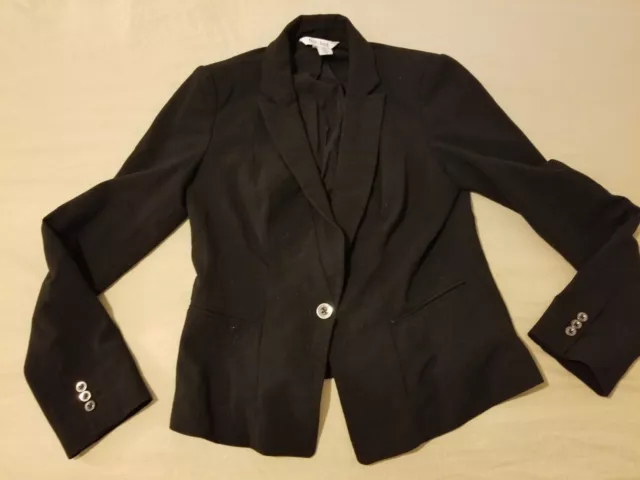 Womens White House Black Market Jacket Blazer 4 Black