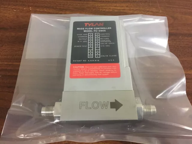 Tylan Model FC-280SV 300 SLPM O2 Mass Flow Controller