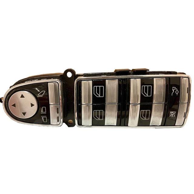 Interrupteur Lève-vitre Pour Panamera Pour 718 Pour 911 Pour 918 Pour Cayenne Pour Macan Pour Boxster 2011-2018 7PP959855C 7PP959855B Bouton Commutation Fenêtre Passager Interrupteur Bouton Vitre (Co