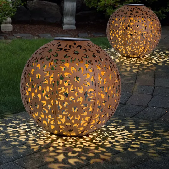 Boule Solaire Éclairage D'Extérieur Lampe de Jardin LED Décorative  Terrasses 4059157283367