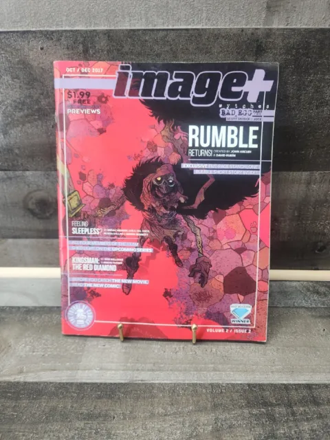 Image+ Vol 2 Issue 2 Oct/Dec 2017 Rumble Returns  Kingsman: The Red Diamond
