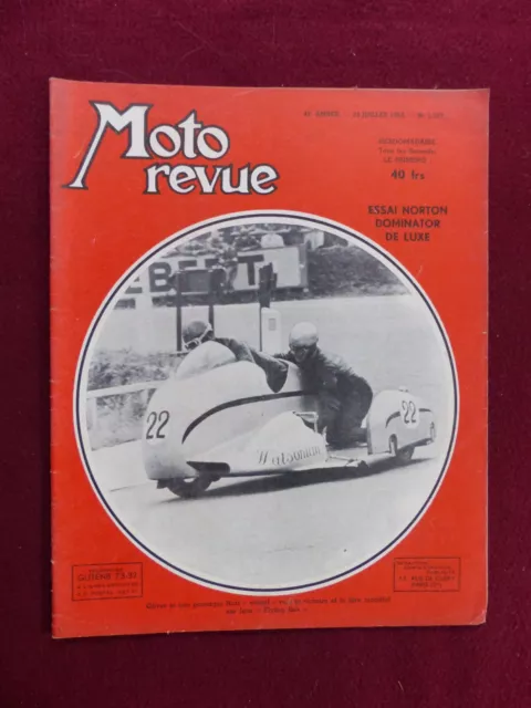 MOTO REVUE n° 1197 du 24 juillet 1954