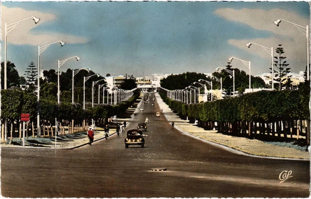 CPA AK MAROC RABAT - L'Avenue de la Victoire (92817)