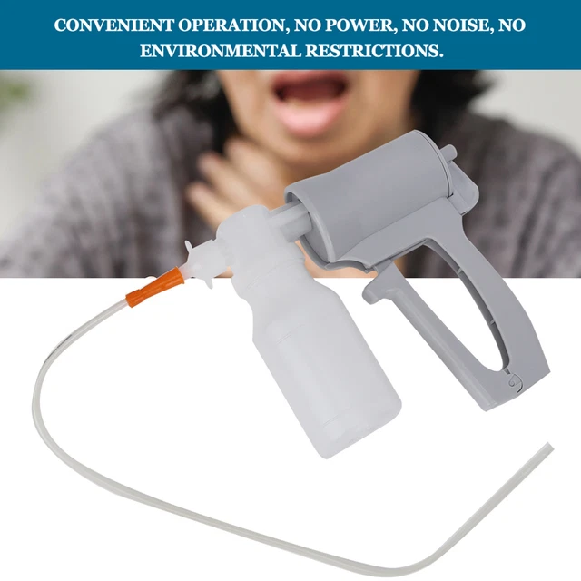 Portable Handheld Phlegm Suction Pump Emergency Sputum Suction Pump For Home 2BD