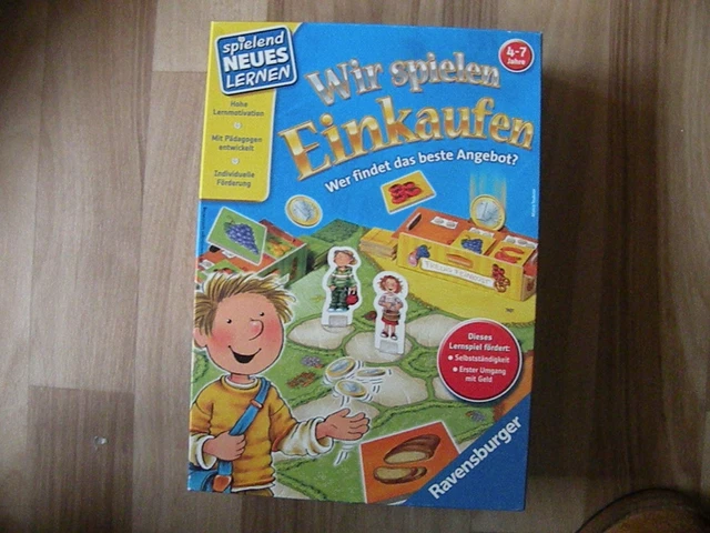 SPIEL Wir spielen einkaufen - Ravensburger - Spielend Neues lernen