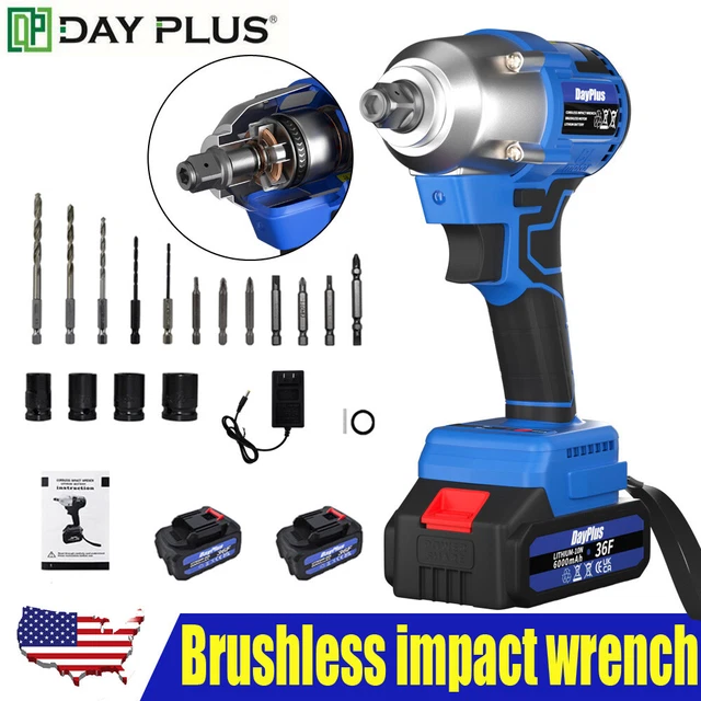 420NM WHEEL IMPACT Wrench Electric for Car Tyre Scaffolding Lug Nut