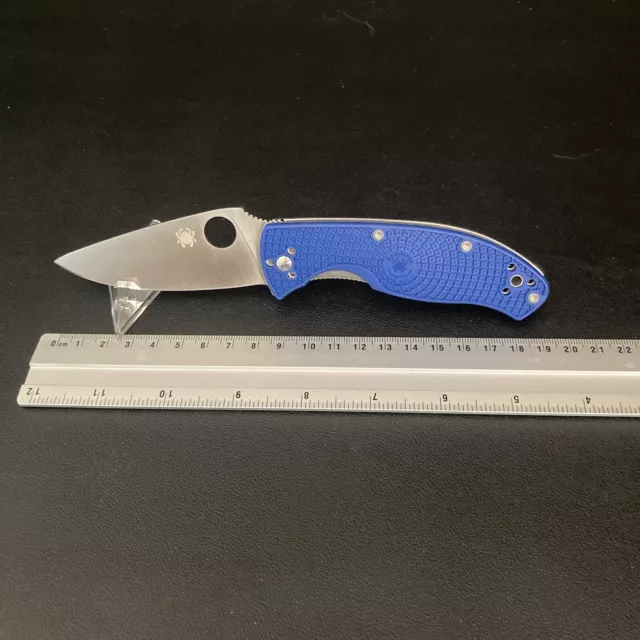 Spyderco Tenacious Lightweight Blue CPM S35VN FRN rare