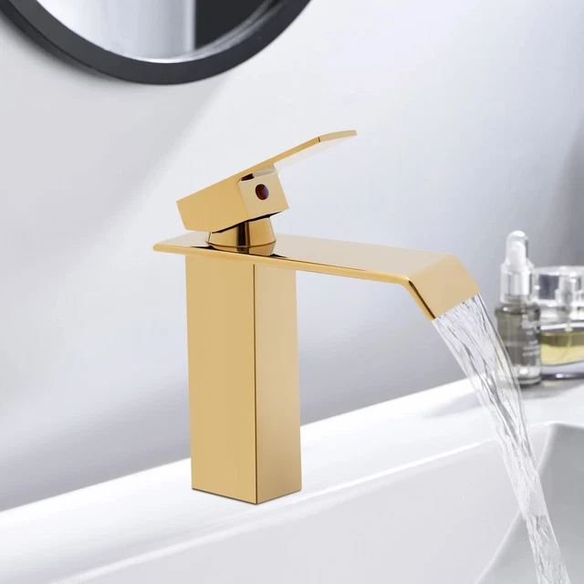 Grifería Oro Aranja De 24K Con Ducha Extraíble: Elegancia Moderna Y Calidad Alemana Para Tu Baño