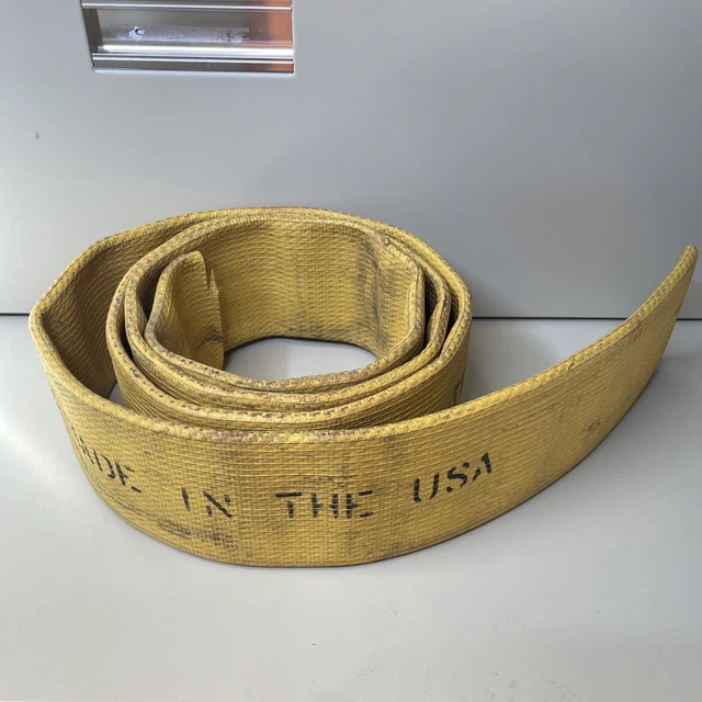 5" wide rubber Fire hose for boat docks, abrasion protection etc. 9’ length