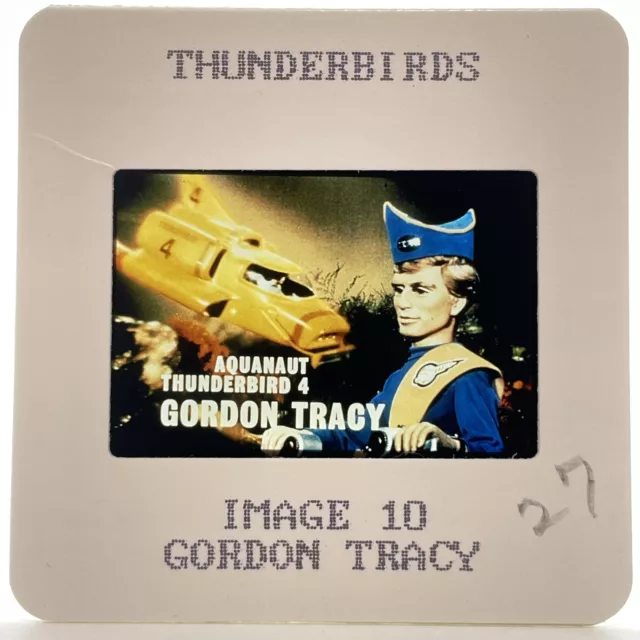 35mm Slide Thunderbirds 60s TV Series Marionettes Gerry Anderson Publicity #12