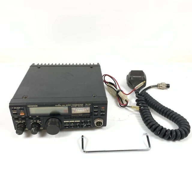 点検整備済kenwood TR-751D 144MHz オールモードTR 点検整備済