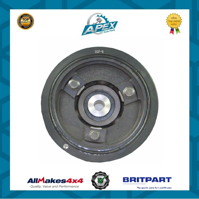 CRANKSHAFT PULLEY & Damper For Land Rover Defender & Discovery 2 Td5