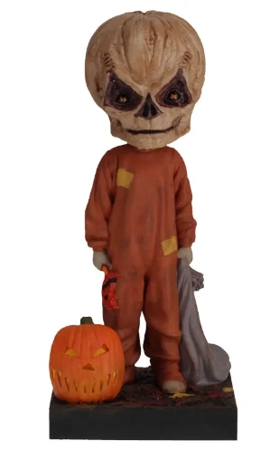 Royal Bobbles Trick ‘r Treat Sam Unmasked Bobblehead Zavvi Exclusive