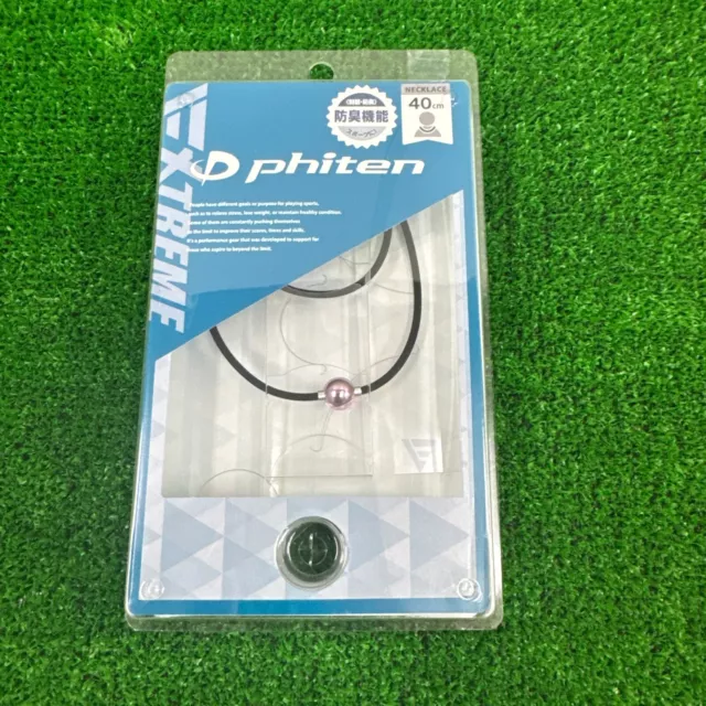 未使用　Phiten extreme performance gear 43cm Phiten® EXTREME項圈（CUBE款） Phiten 銀谷