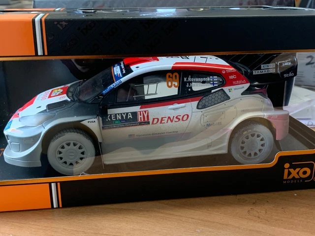 Toyota Yaris Rally1 Hybrid 2024 – Miniatura a escala de Rally Sueci